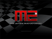 Tablet Screenshot of m2-distribution.com